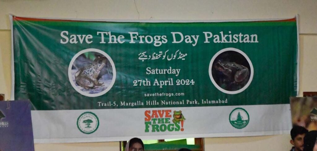 Pakistan Save The Frogs Day 2024 Punjab PMAS Arid University Ahmed Junaid Collection Seminar Day